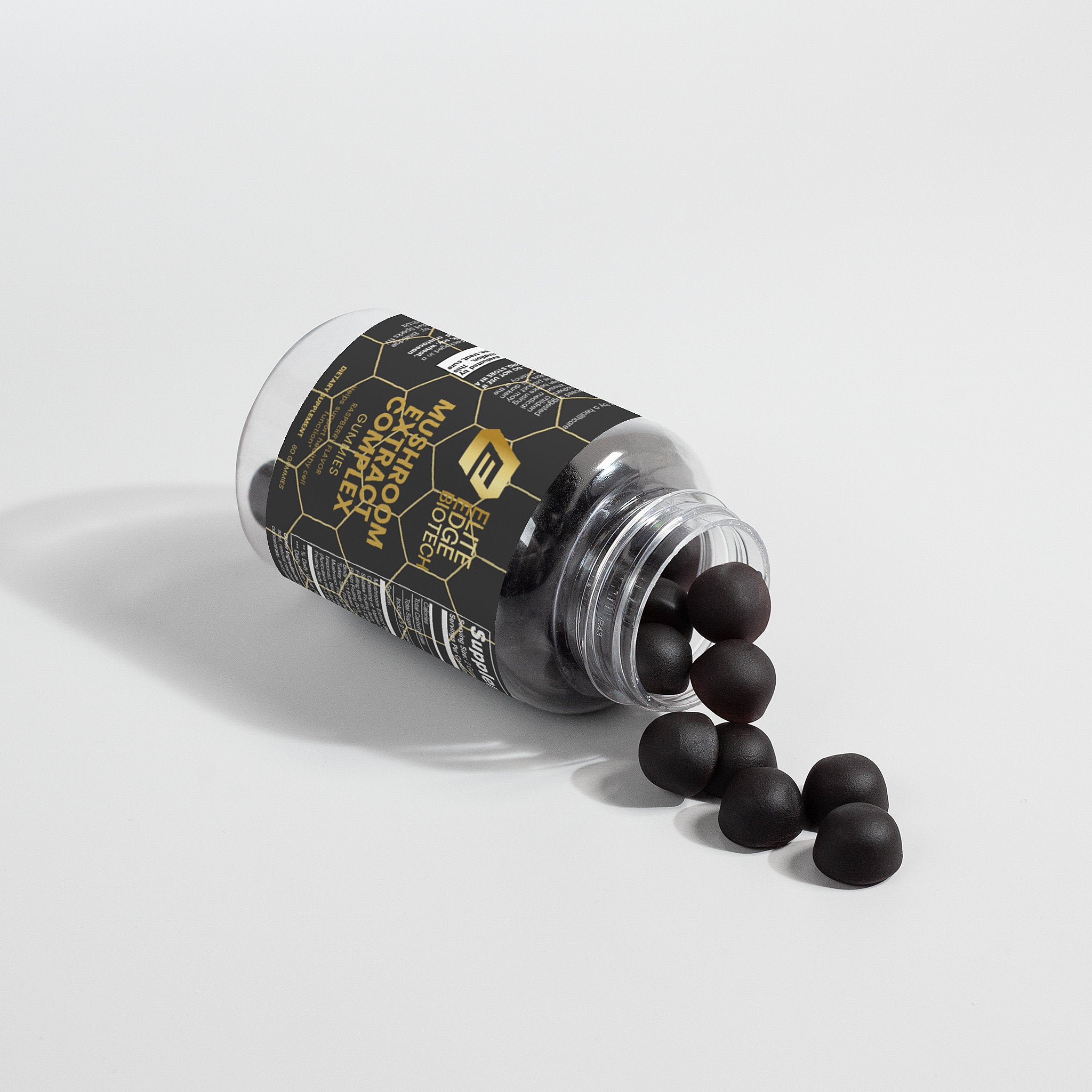 Mushroom Extract Complex Gummies (Raspberry) — Cognitive, Energy & Immunity Support | Elite Edge Health