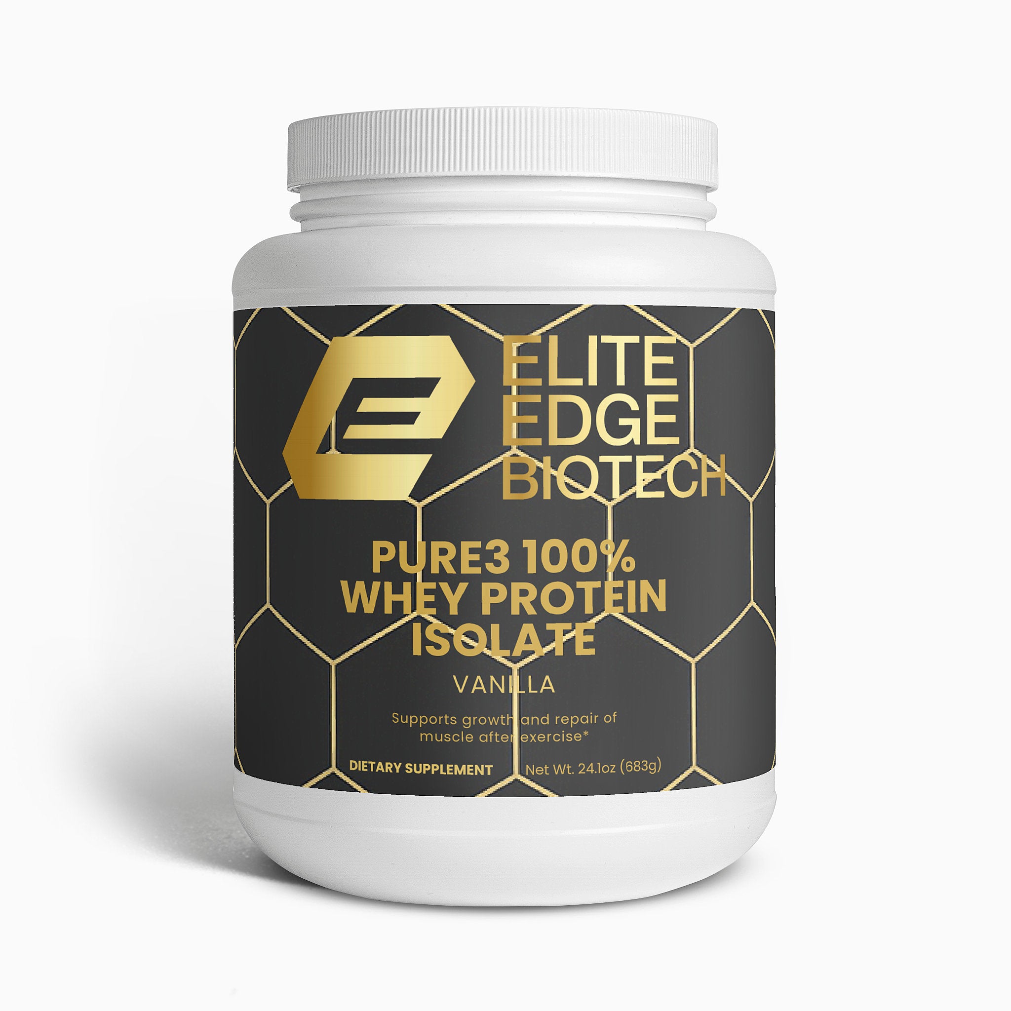 Vanilla Whey Protein Isolate — Premium 100% Whey Isolate | Elite Edge Health