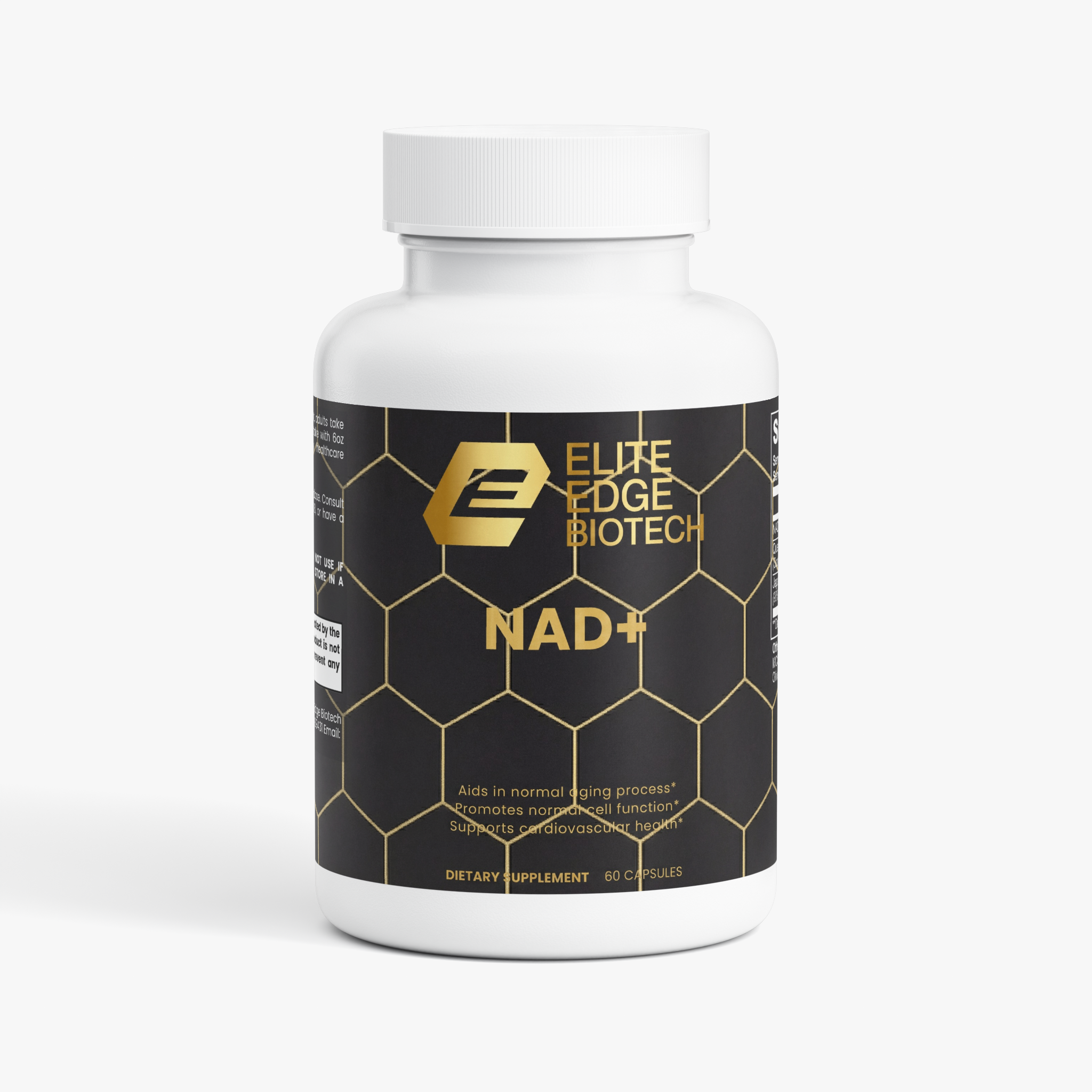 NAD+ Cellular Energy Formula — Advanced Longevity & Vitality Support | Elite Edge Biotech