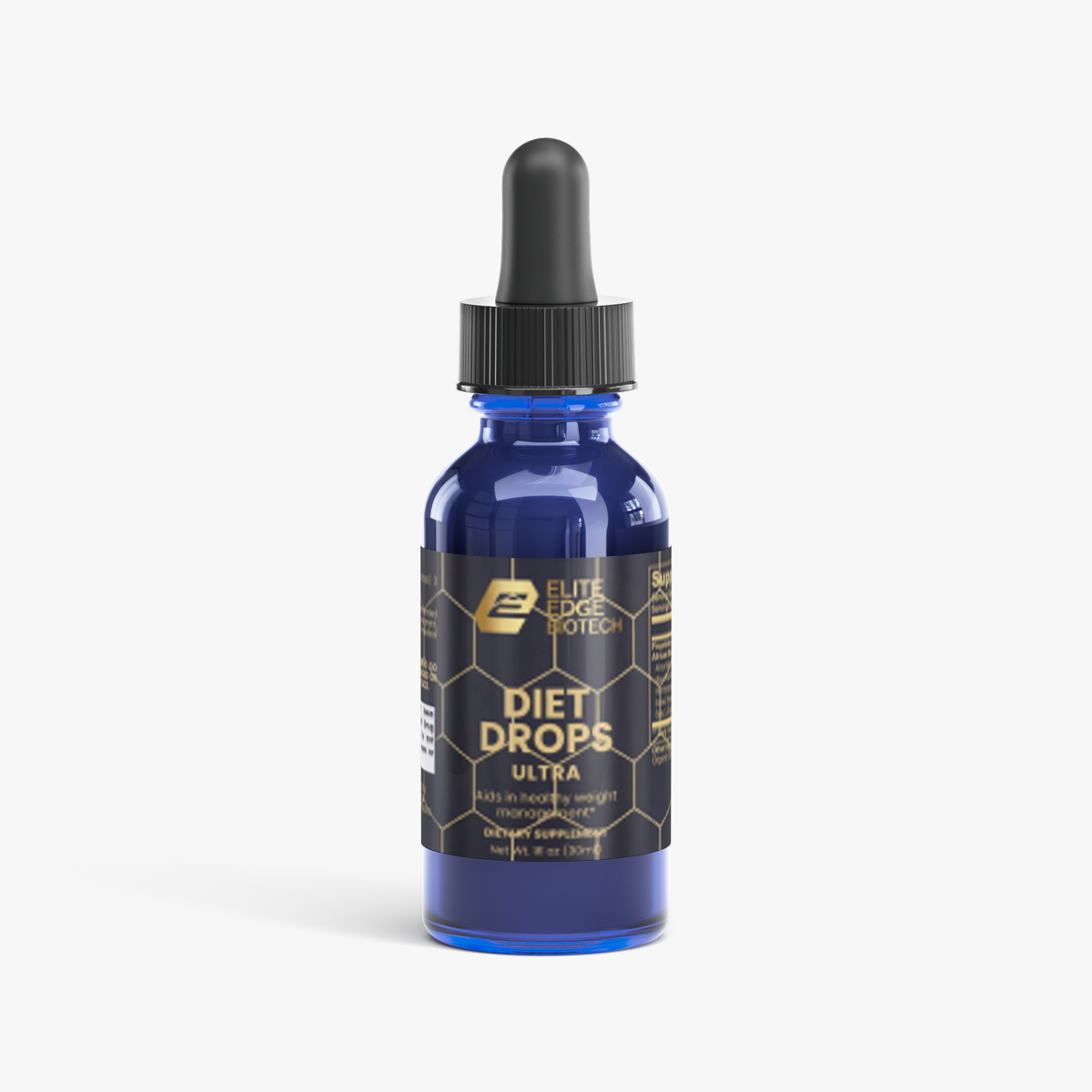Diet Drops Ultra — Advanced Leptin & Metabolism Support Drops | African Mango, Maca & L-Carnitine Formula | Supports Weight Management, Fat Burning & Energy | Elite Edge Health