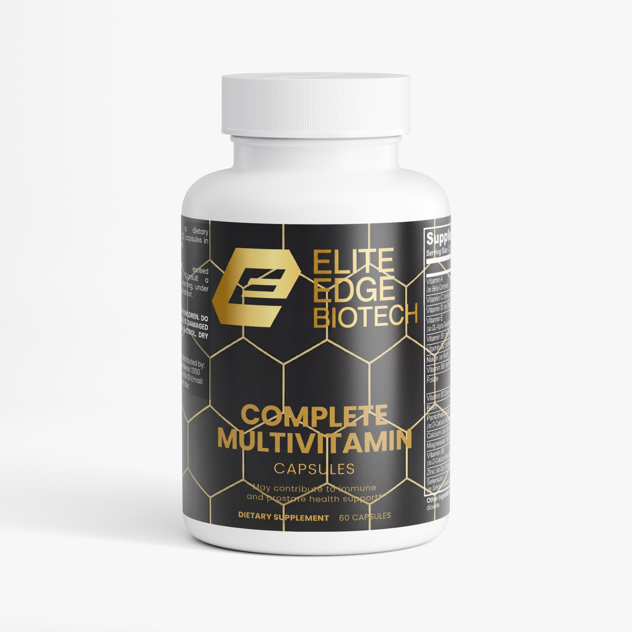 Elite Edge Multivitamin + Antioxidant Complex — Complete Daily Energy, Immunity & Performance Support | Elite Edge Health