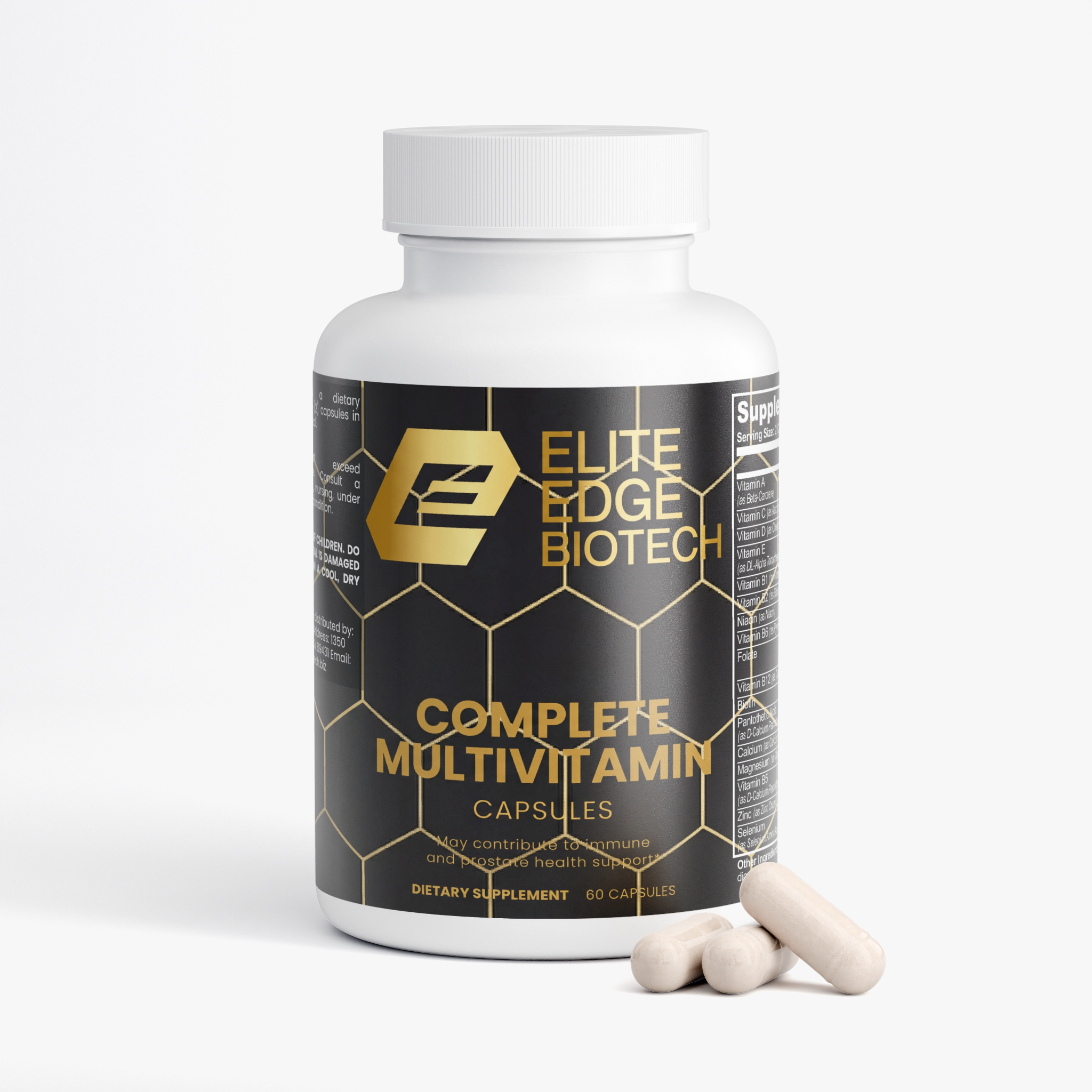 Elite Edge Multivitamin + Antioxidant Complex — Complete Daily Energy, Immunity & Performance Support | Elite Edge Health