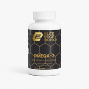 Omega-3 — Advanced EPA & DHA Softgels for Heart, Brain & Vision Support | Pure Fish Oil Concentrate | Cardiovascular & Cognitive Health | Elite Edge Health