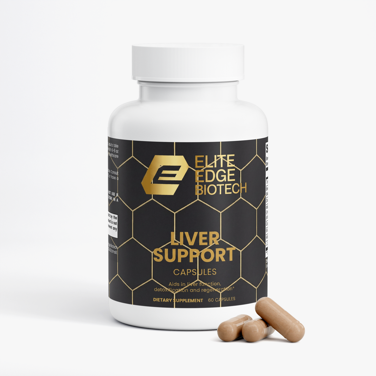 Elite Edge Liver Detox + Regeneration Support — Turmeric, Milk Thistle & Beetroot Formula for Natural Liver Health | Elite Edge Health