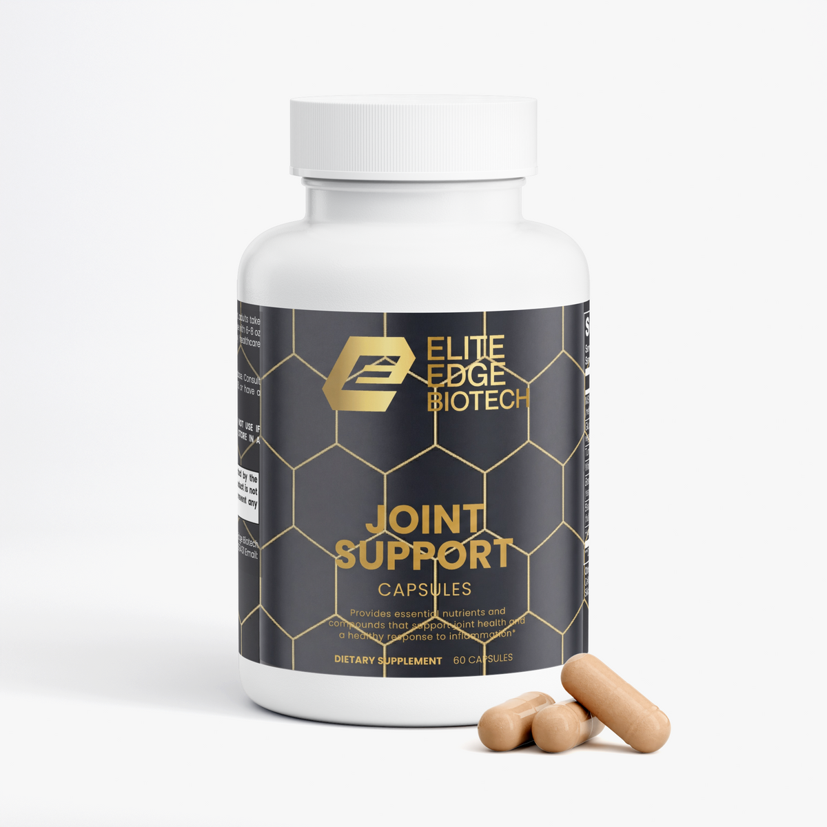 Joint Flex Pro — Advanced Joint Health & Mobility Support | GlucosaGreen® Glucosamine, MSM, Turmeric & Boswellia Serrata | Cartilage Repair & Anti-Inflammatory Formula | Elite Edge Health