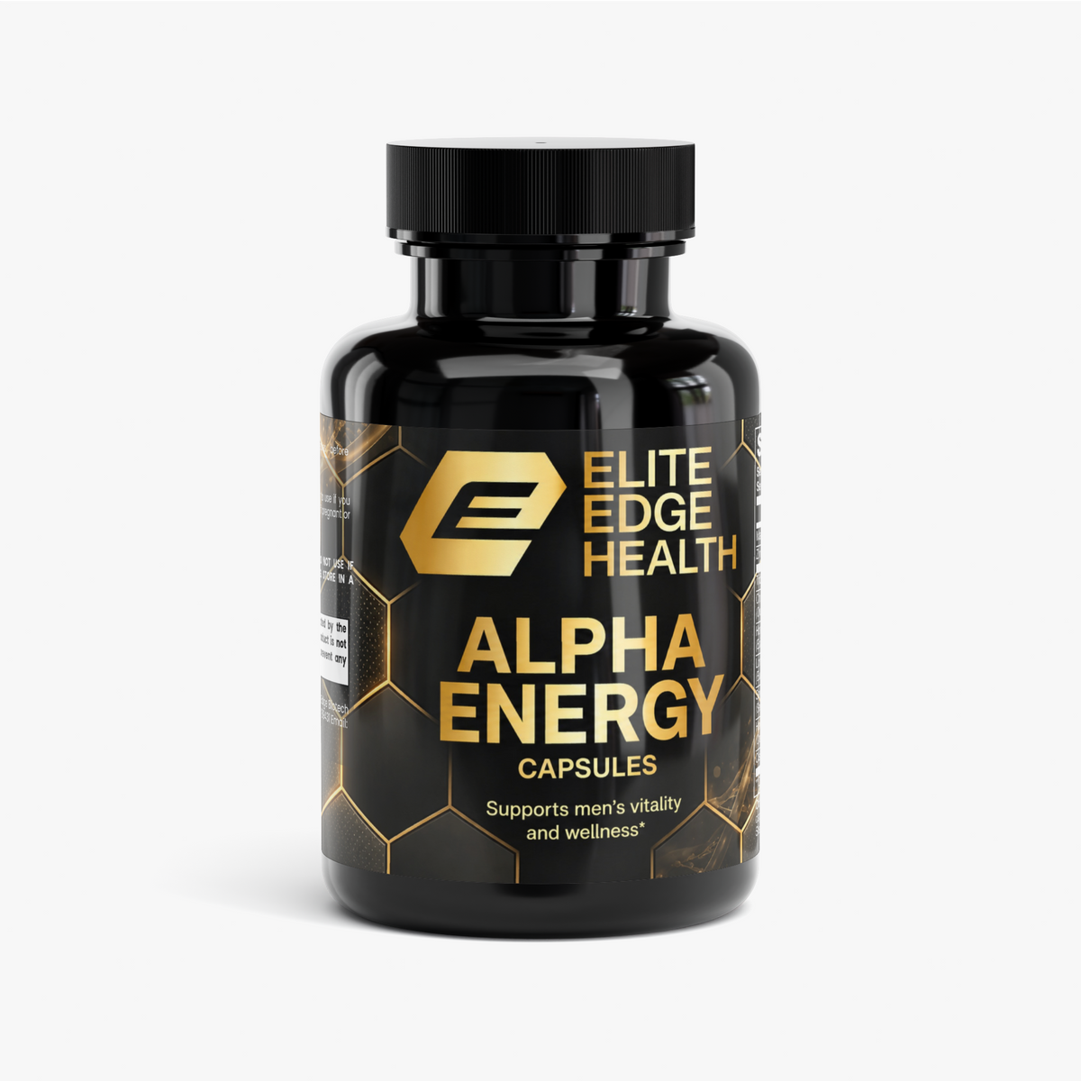 Men’s Vitality Complex — Tribulus, Longjack, Horny Goat Weed & Saw Palmetto Formula for Energy, Libido & Strength | Elite Edge Health