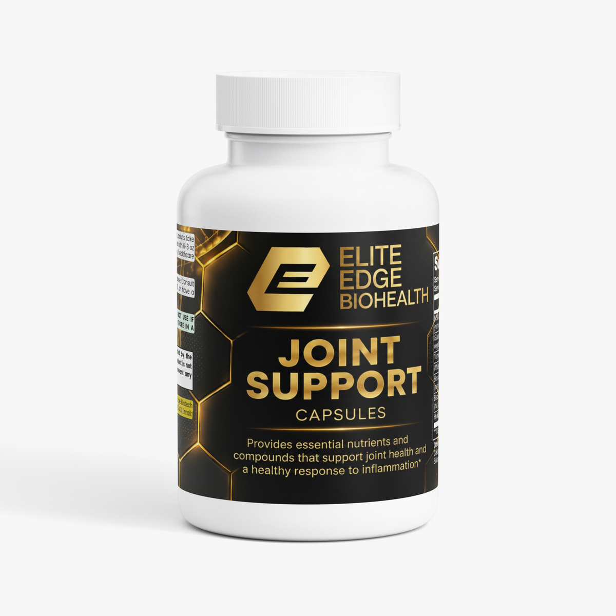 Joint Flex Pro — Advanced Joint Health & Mobility Support | GlucosaGreen® Glucosamine, MSM, Turmeric & Boswellia Serrata | Cartilage Repair & Anti-Inflammatory Formula | Elite Edge Health