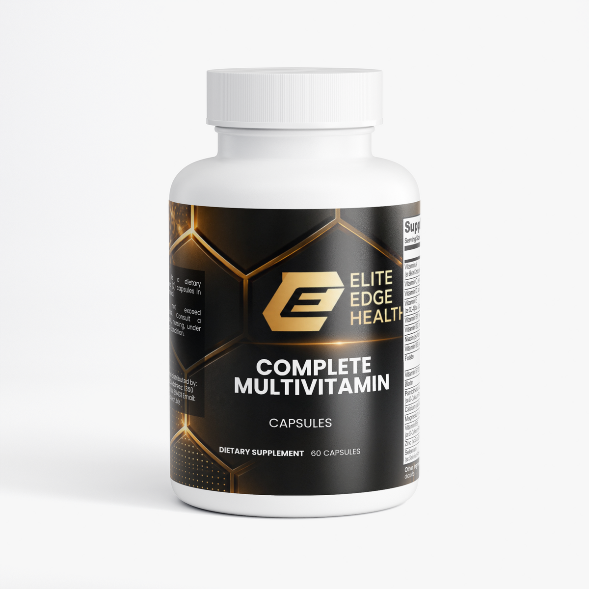 Elite Edge Multivitamin + Antioxidant Complex — Complete Daily Energy, Immunity & Performance Support | Elite Edge Health