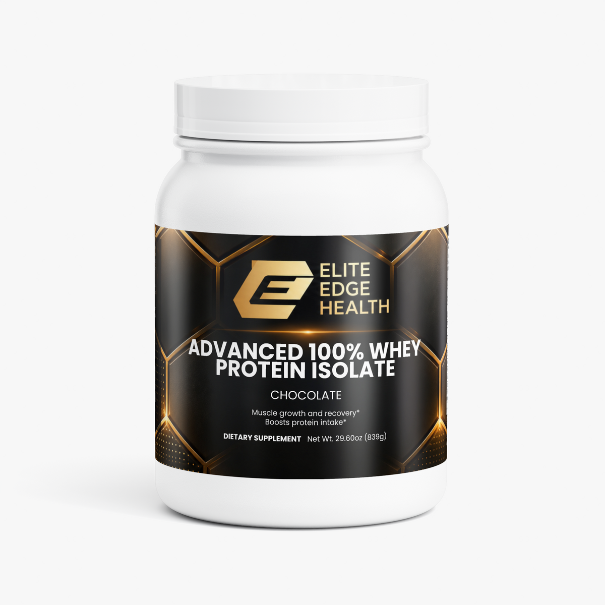 Chocolate Whey Protein Isolate — Premium 100% Whey Isolate | Elite Edge Health