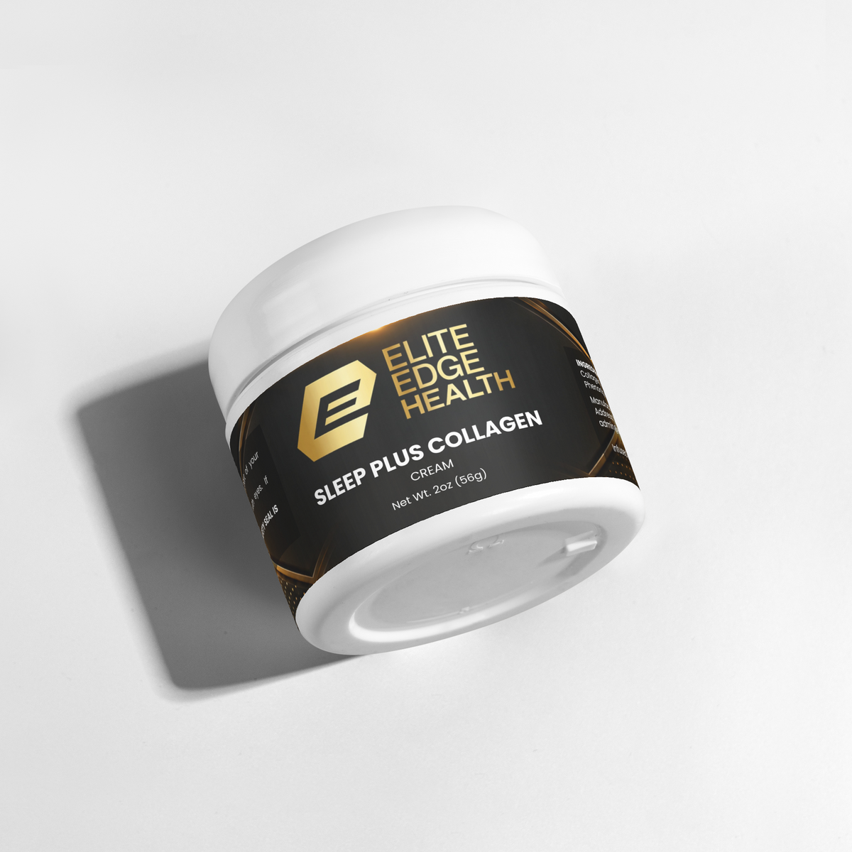 Sleep Plus Collagen Cream — Nighttime Hydration with Melatonin, Collagen & Hyaluronic Acid | Elite Edge Health