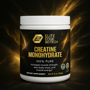 Elite Creatine Monohydrate — Advanced Muscle Strength, Power & Recovery Formula | Elite Edge Health