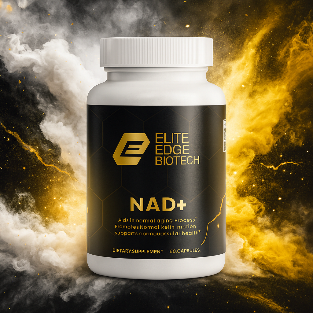 NAD+ Cellular Energy Formula — Advanced Longevity & Vitality Support | Elite Edge Biotech
