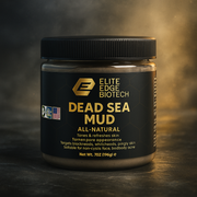 Dead Sea Mud — 100% Pure Mineral-Rich Face & Body Mask | Detox, Purify & Rejuvenate Skin | Deep Cleansing Natural Skincare | Elite Edge Health
