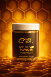 Bee Pearl Powder — Superfood Bee Complex with Bee Bread, Royal Jelly & Propolis Extract | Natural Energy, Immunity & Antioxidant Support | Smoothie Additive | Elite Edge Health