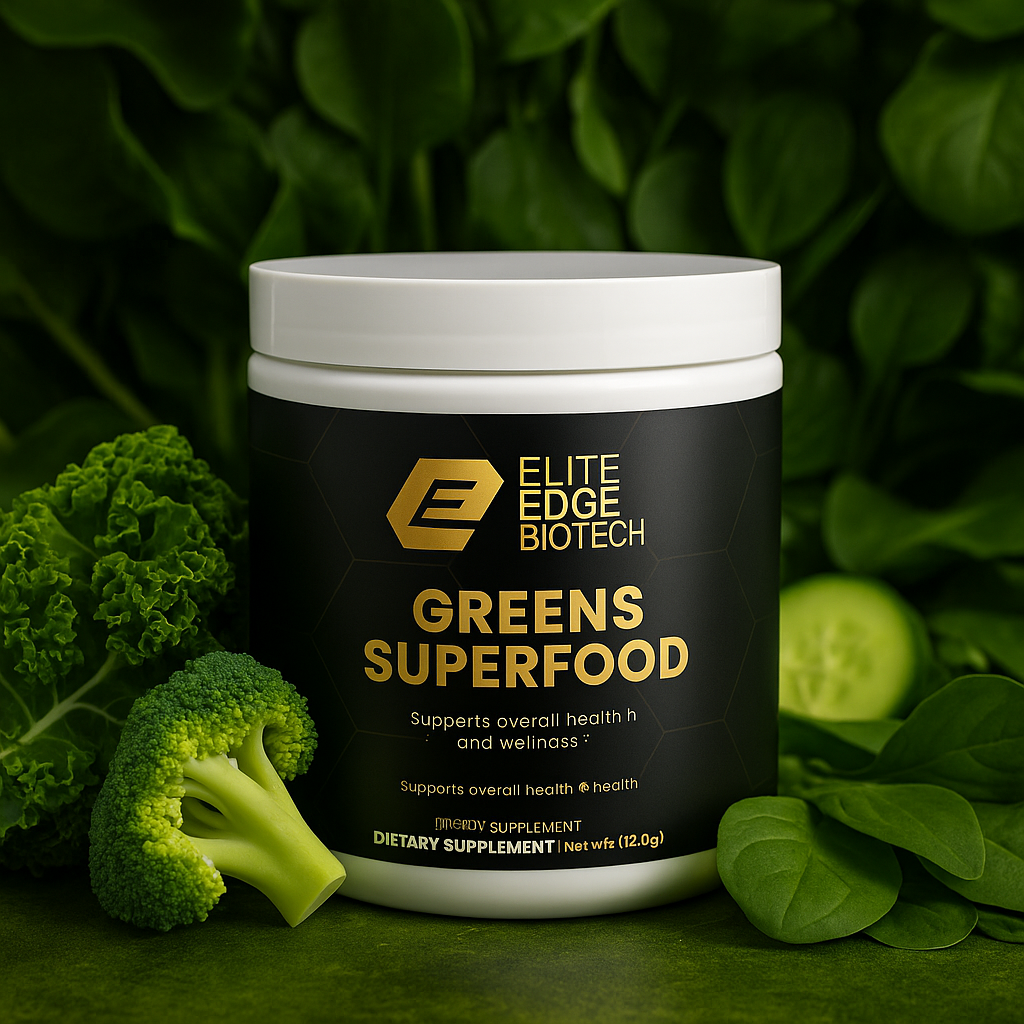 Super Greens Powder — Advanced Daily Nutrient & Wellness Blend | Elite Edge Health