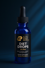 Diet Drops Ultra — Advanced Leptin & Metabolism Support Drops | African Mango, Maca & L-Carnitine Formula | Supports Weight Management, Fat Burning & Energy | Elite Edge Health