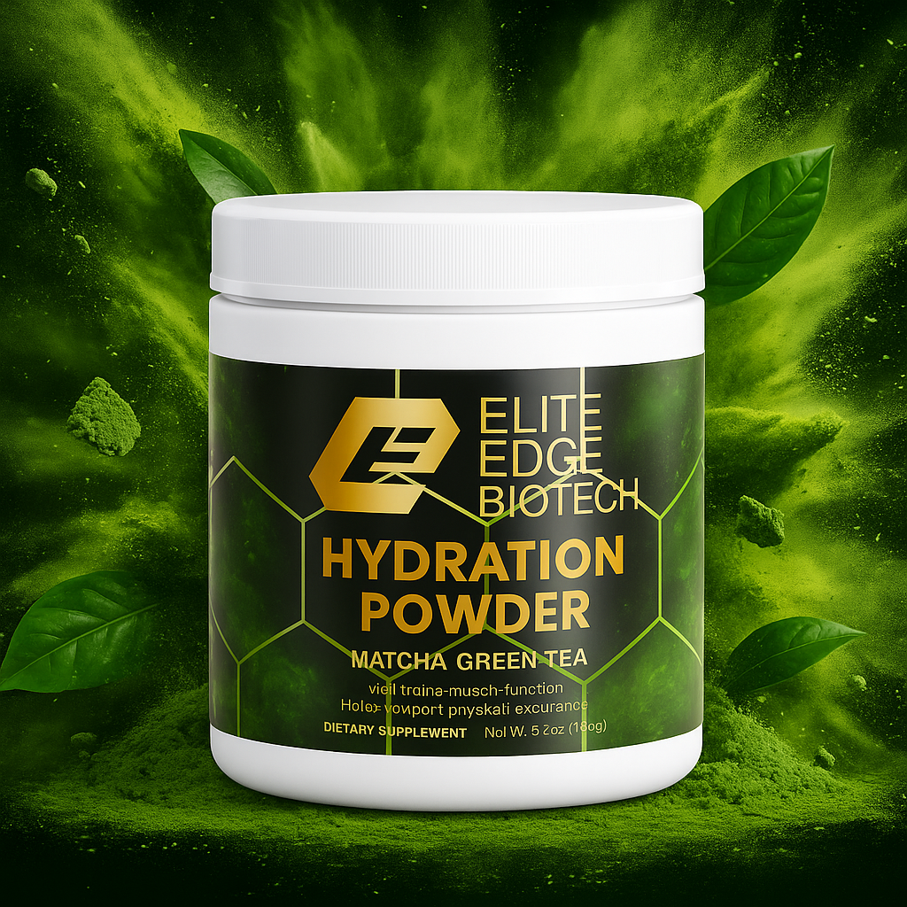 Matcha Green Tea HYDRATION — Advanced Electrolyte Drink Mix | Sugar-Free, Keto-Friendly Hydration & Endurance Support | Caffeine-Free Matcha Electrolyte Powder