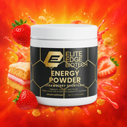 Energy Powder — Strawberry Shortcake Flavor | Clean Energy & Focus Drink Mix with Natural Caffeine, L-Theanine, Electrolytes & B-Vitamins for Smooth Energy, Hydration & Mental Clarity
