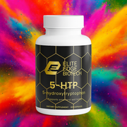 5-HTP Mood Support | Natural Serotonin Booster for Calm, Relaxation & Sleep | Griffonia Seed Extract with Calcium for Emotional Balance & Stress Relief