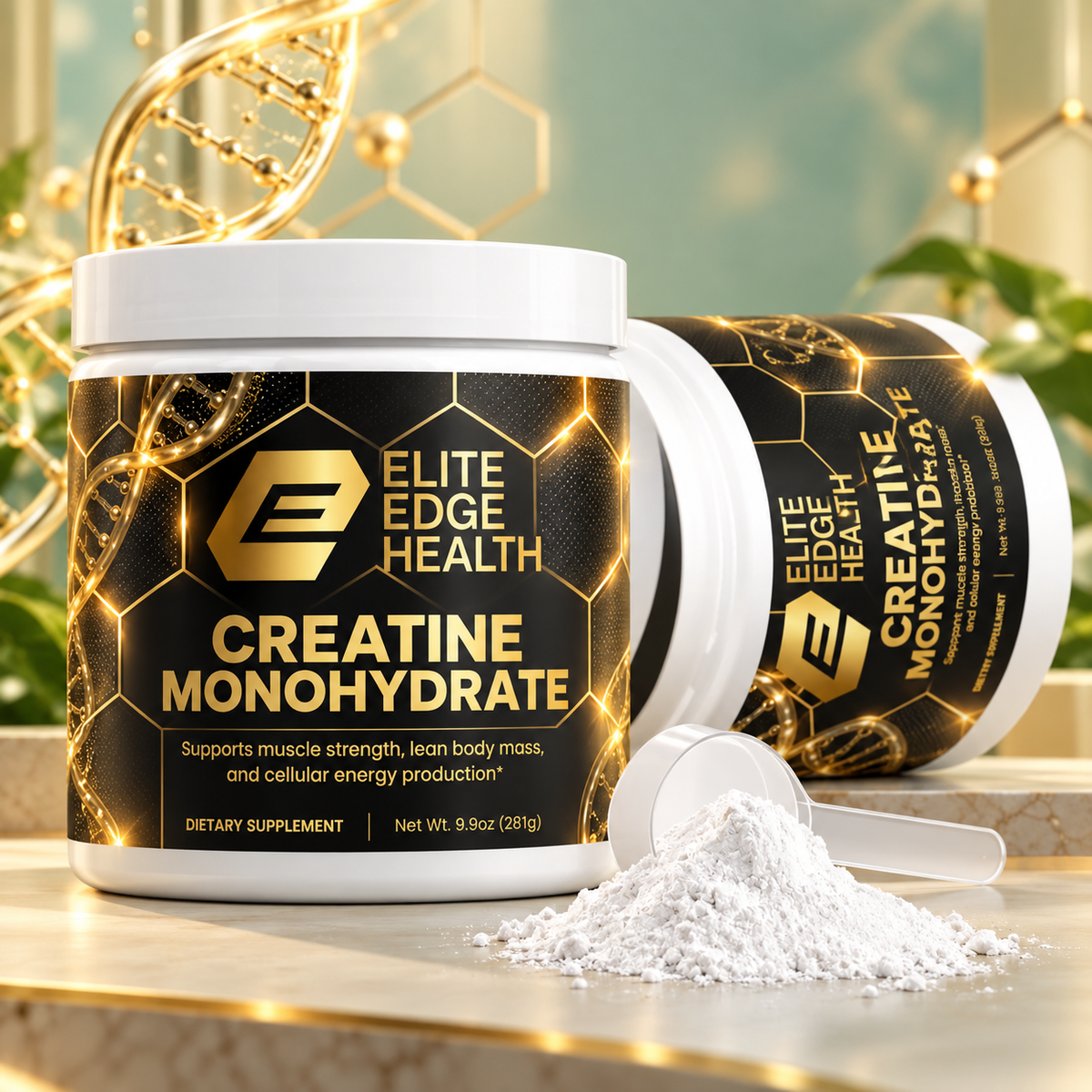 Elite Creatine Monohydrate — Advanced Muscle Strength, Power & Recovery Formula | Elite Edge Health