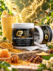 Bee Pearl Powder — Superfood Bee Complex with Bee Bread, Royal Jelly & Propolis Extract | Natural Energy, Immunity & Antioxidant Support | Smoothie Additive | Elite Edge Health