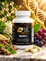 NAD+ Cellular Energy Formula — Advanced Longevity & Vitality Support | Elite Edge Biotech