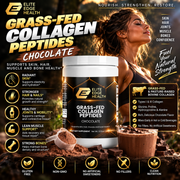 Grass-Fed Collagen Peptide Powder (Chocolate) — Skin, Joint & Muscle Support | Elite Edge Health