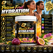Passion Fruit HYDRATION — Advanced Electrolyte Drink Mix | Sugar-Free, Keto-Friendly Hydration & Endurance Support | Caffeine-Free Passion Fruit Electrolyte Powder