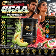 BCAA Post-Workout Powder (Honeydew/Watermelon) — Lean Muscle Recovery & Performance Blend | Elite Edge Health