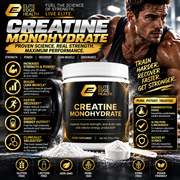 Elite Creatine Monohydrate — Advanced Muscle Strength, Power & Recovery Formula | Elite Edge Health
