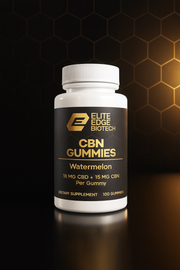 CBN Gummies with Melatonin – 100 Count | 18mg CBD + 15mg CBN per Gummy